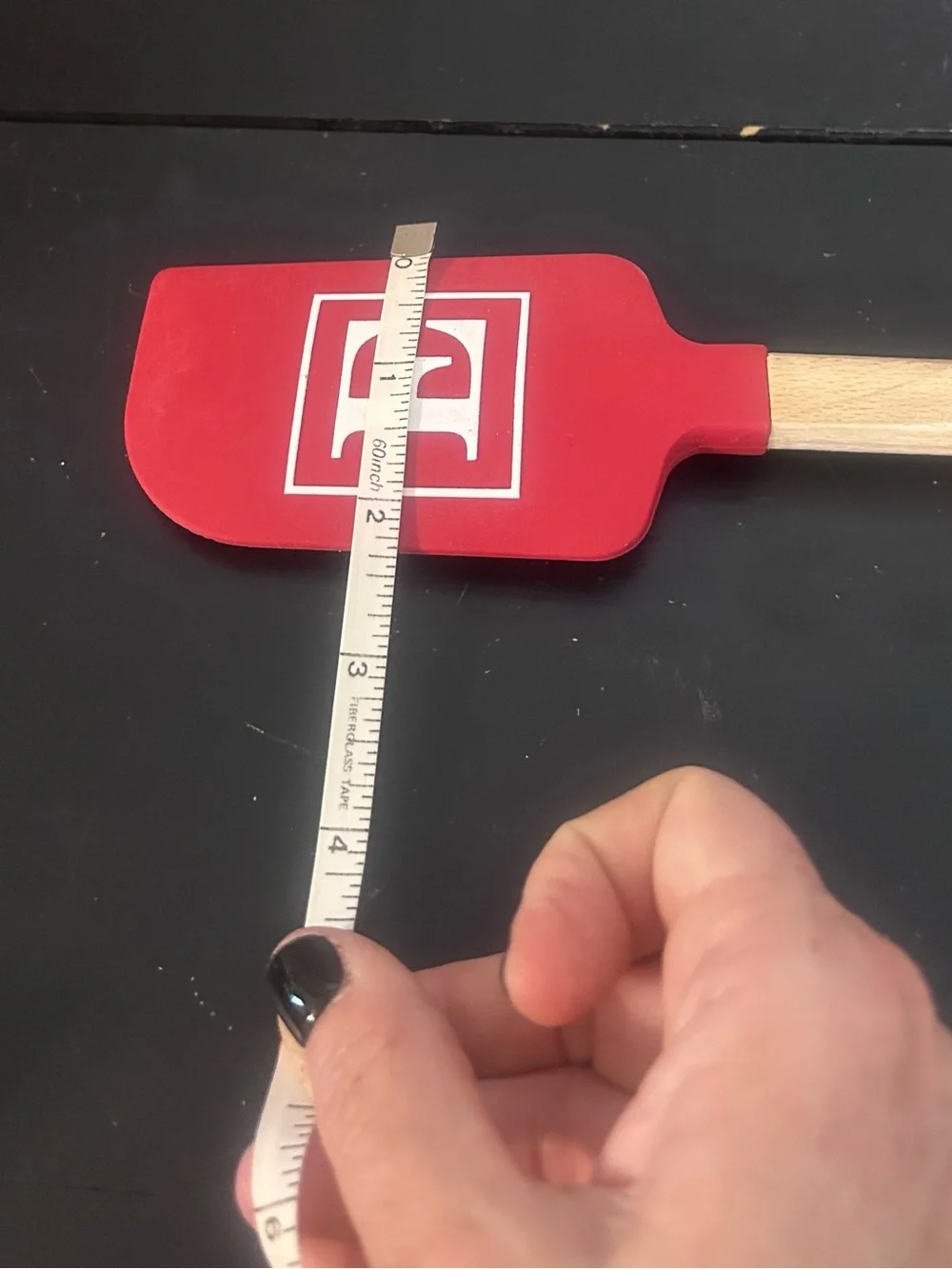 Williams Sonoma Red Silicone Spatula Beechwood Handle Kitchen Utensil